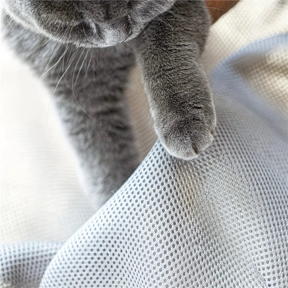 Breathable Cat Hammock Bed  Elevated Cooling Comfort